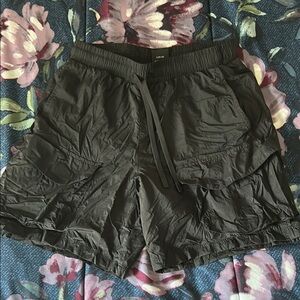 Athletic Works Men's Black Athletic Shorts